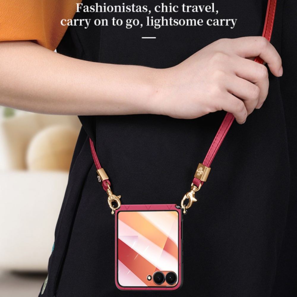 Kryt Samsung Galaxy Z Flip 7 Ramenní Popruh Sulada