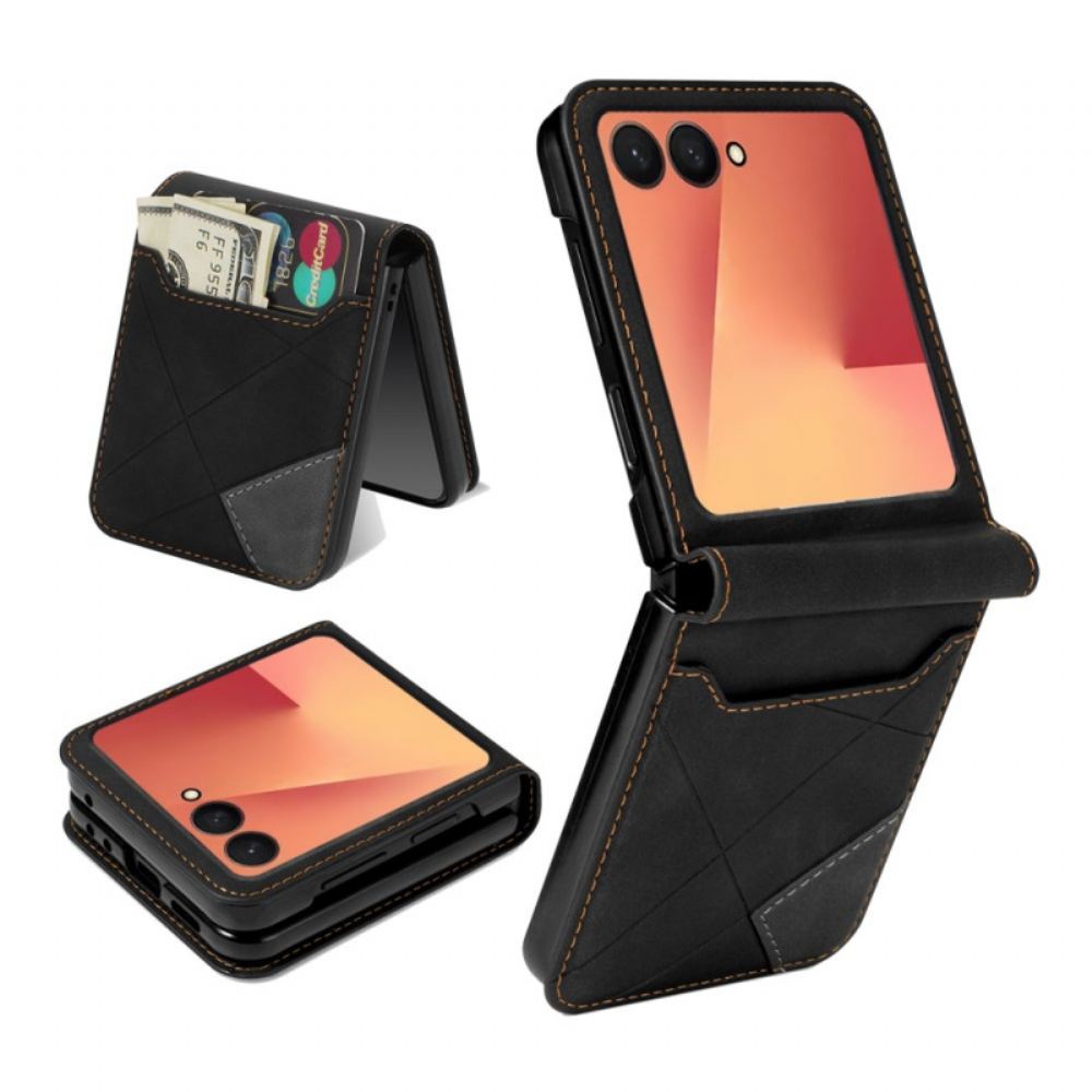 Kryt Samsung Galaxy Z Flip 7 Vzorovaný Držák Na Karty