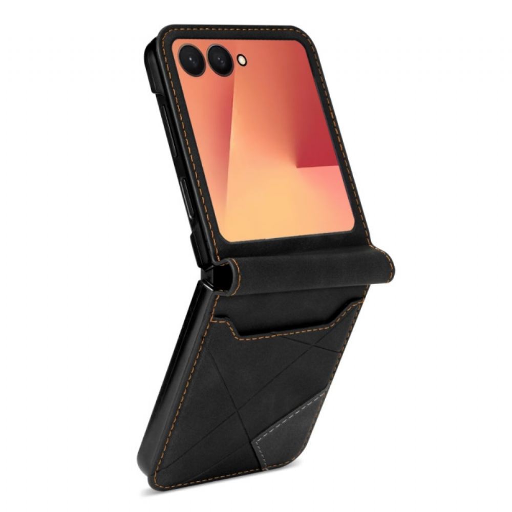 Kryt Samsung Galaxy Z Flip 7 Vzorovaný Držák Na Karty