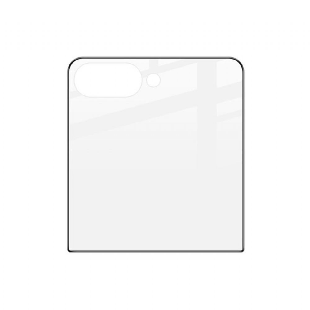 Ochranný Kryt Vnější Obrazovky Z Tvrzeného Skla Pro Samsung Galaxy Z Flip 7 5g (černý Okraj)