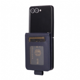 Pouzdro Na Samsung Galaxy Z Flip 7 Pouzdro Na Karty Z Umělé Kůže