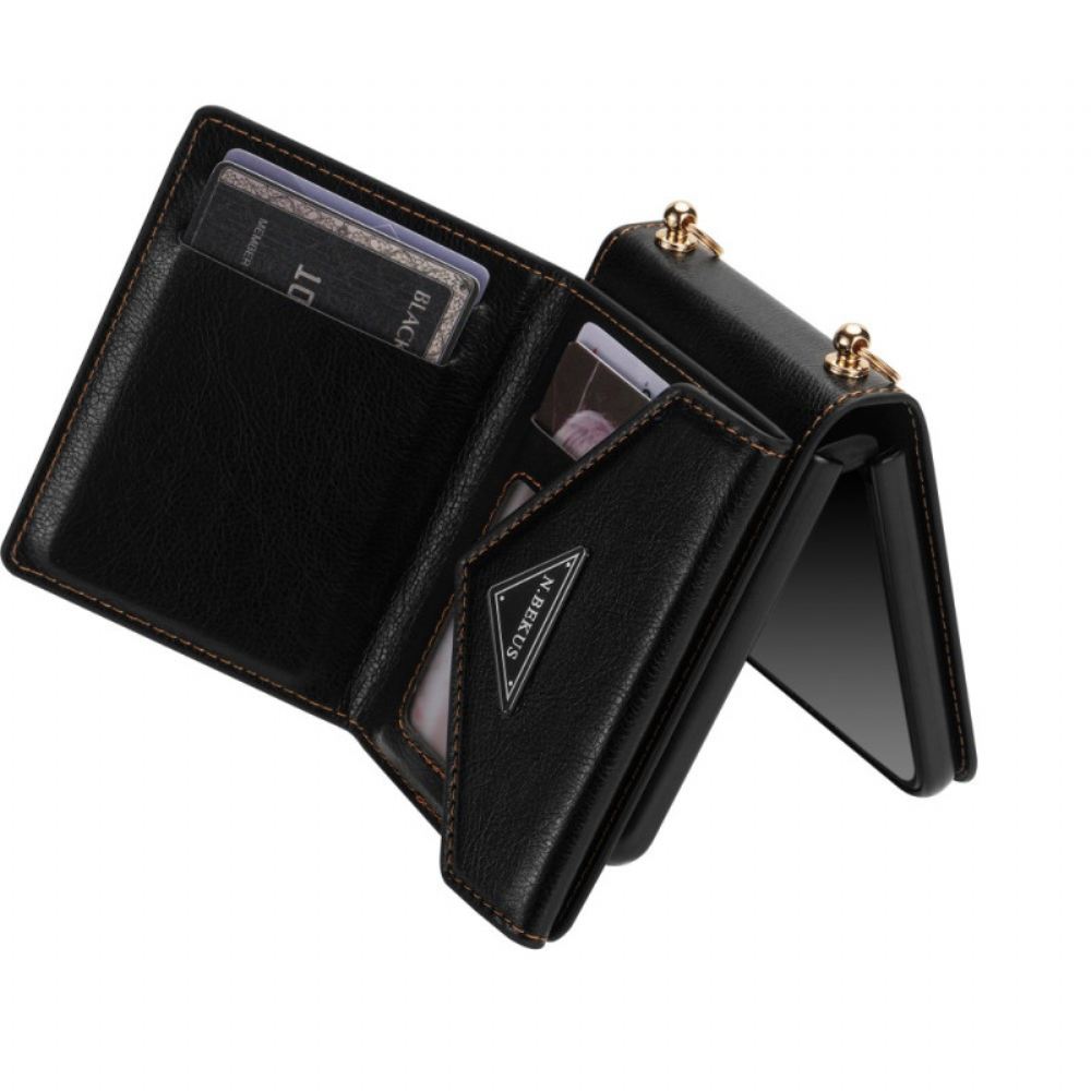 Pouzdro Na Samsung Galaxy Z Flip 7 Peněženka Přes Rameno N.bekus