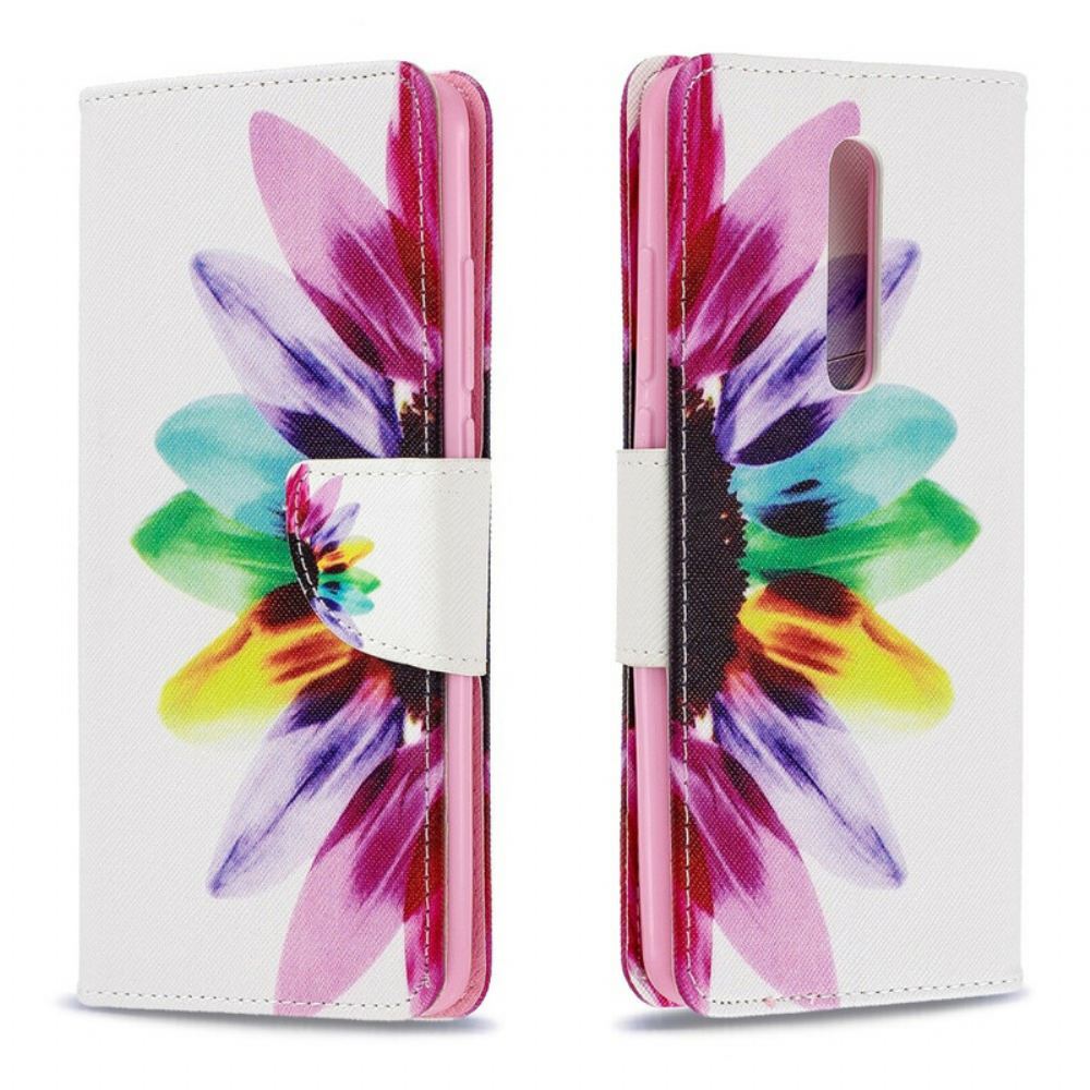 Flipové Pouzdro Na Xiaomi Mi 9T / Mi 9T Pro Akvarelový Květ