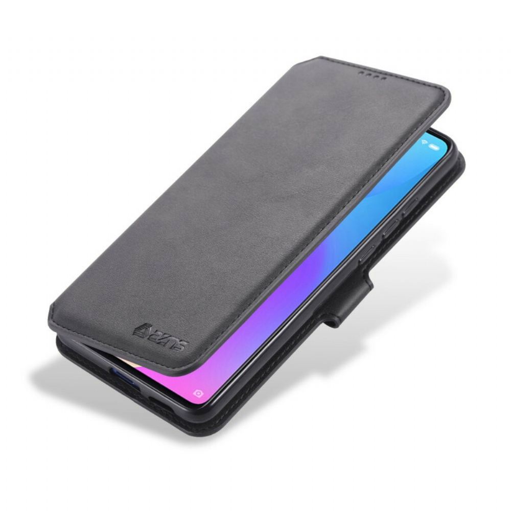 Flipové Pouzdro Na Xiaomi Mi 9T / Mi 9T Pro Kožený Efekt Azns