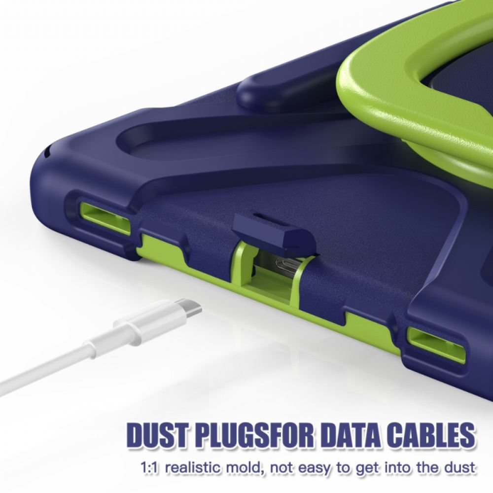 Kryt Samsung Galaxy Tab S10 Plus Multifunkční Otočný Stojan A Rukojeť