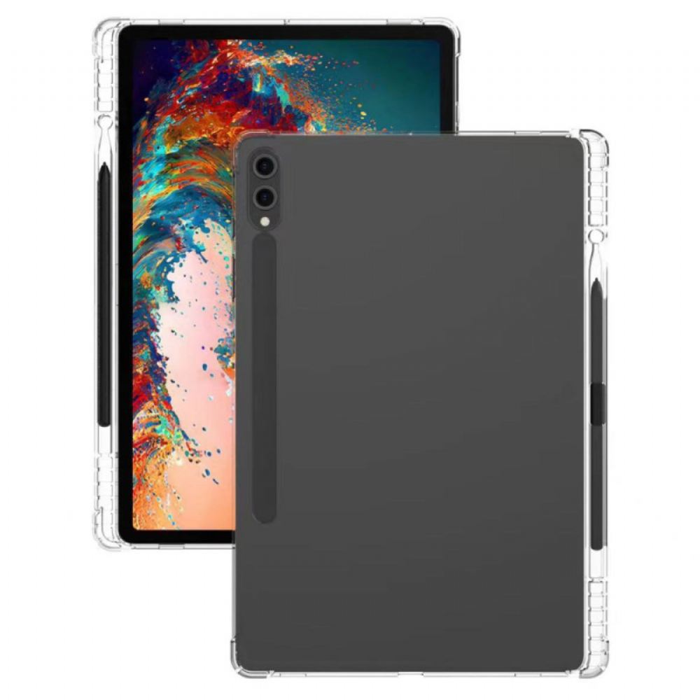 Kryt Samsung Galaxy Tab S10 Plus Zesílený Průhledný S Držákem Stylusu