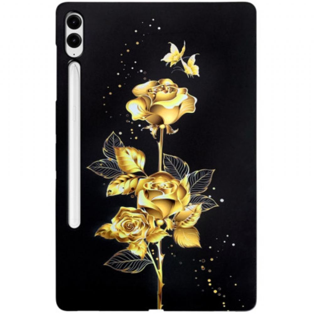 Kryt Samsung Galaxy Tab S10 Plus Zlaté Růže