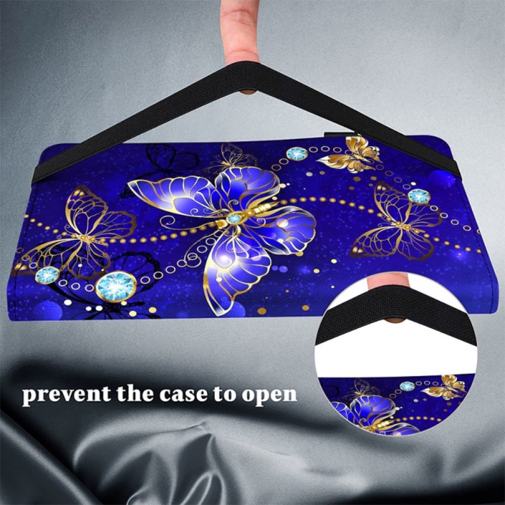 Pouzdro Samsung Galaxy Tab S10 Plus Diamantový Motýl