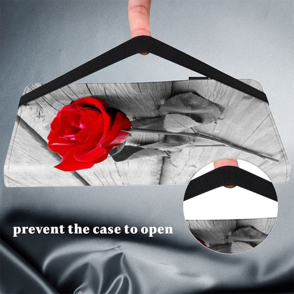 Pouzdro Samsung Galaxy Tab S10 Plus Růžový Vzor