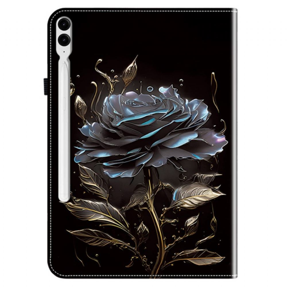 Pouzdro Samsung Galaxy Tab S10 Plus Černá Růže