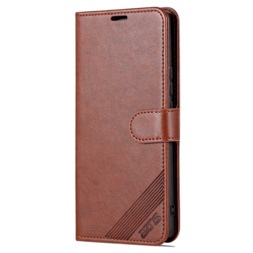 Flipové Pouzdro Na Vivo X80 Pro Umělá Kůže Azns