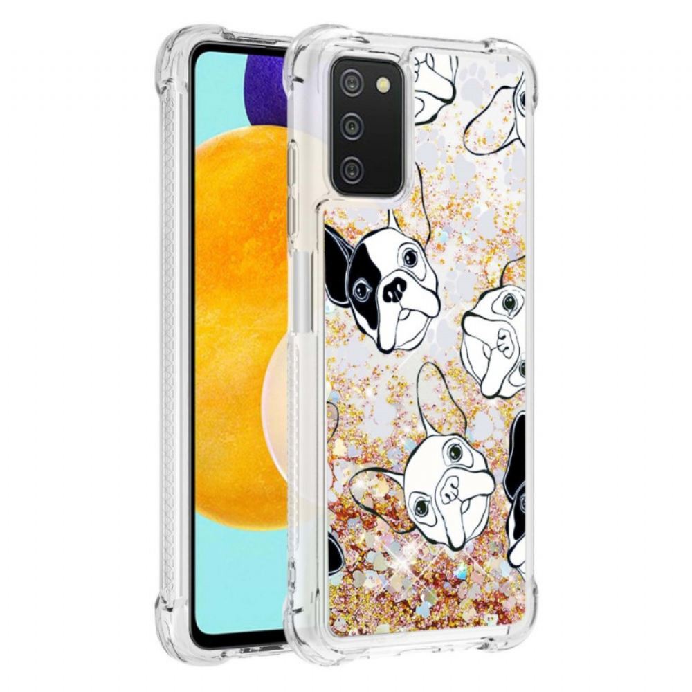 Kryt Na Samsung Galaxy A03s Pan Třpytivý Pes