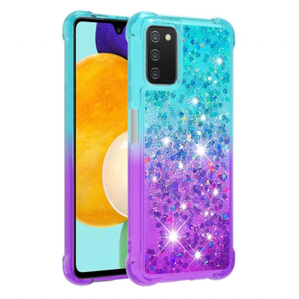 Kryt Na Samsung Galaxy A03s Třpytivé Barvy