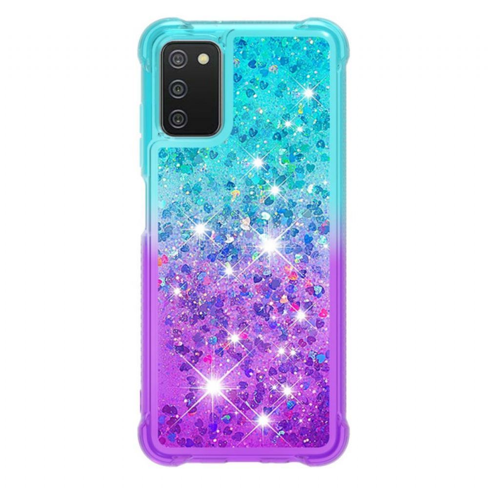 Kryt Na Samsung Galaxy A03s Třpytivé Barvy