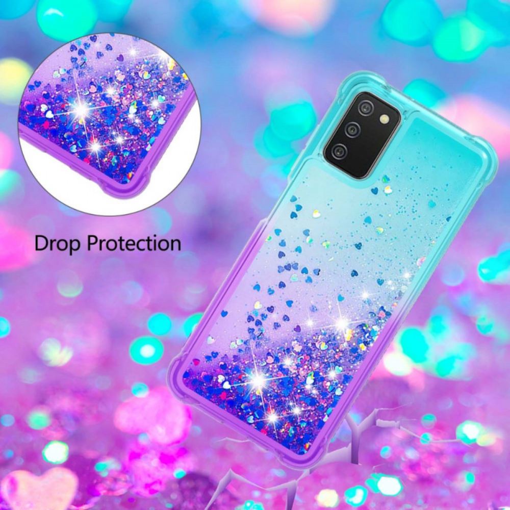 Kryt Na Samsung Galaxy A03s Třpytivé Barvy