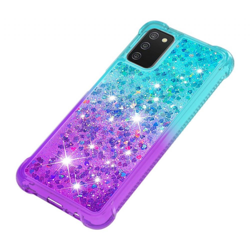 Kryt Na Samsung Galaxy A03s Třpytivé Barvy