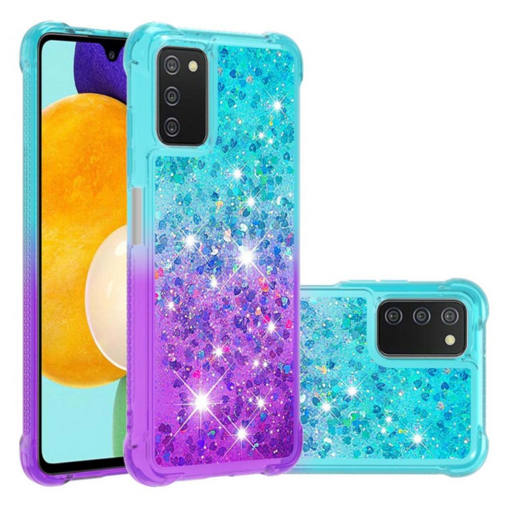 Kryt Na Samsung Galaxy A03s Třpytivé Barvy