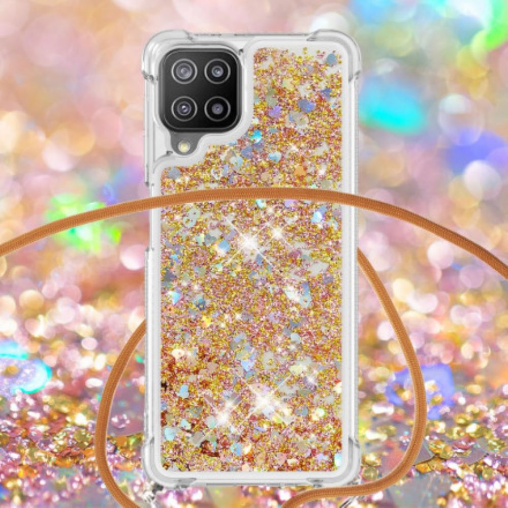 Kryt Na Samsung Galaxy A22 4G Flitry A Šňůra