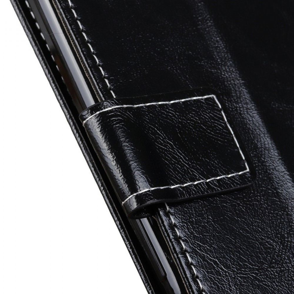 Flipové Pouzdro Na OnePlus 10T 5G Lesklá Umělá Kůže