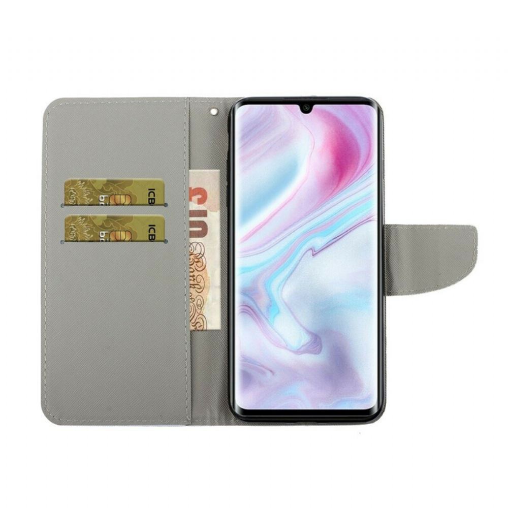 Flipové Pouzdro Na Samsung Galaxy A31 Mramor A Flitry S Řemínkem