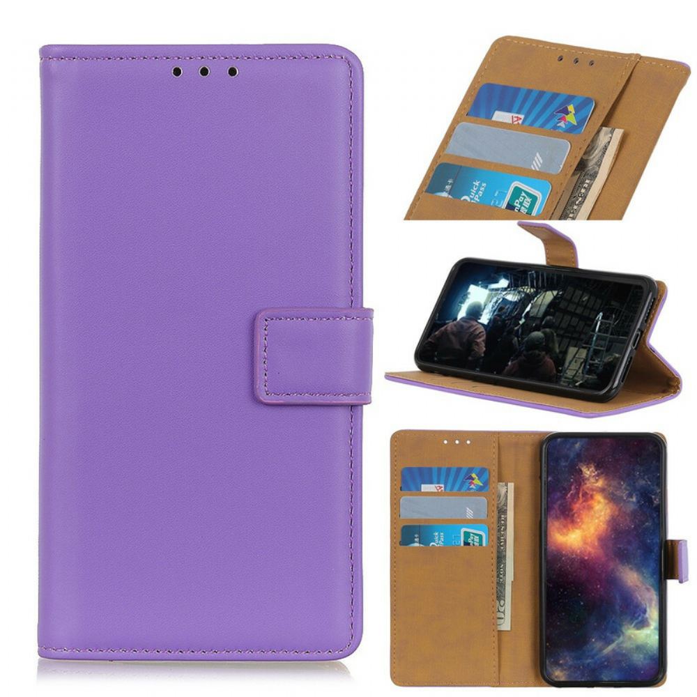 Flipové Pouzdro Na Samsung Galaxy A31 Obyčejná Umělá Kůže