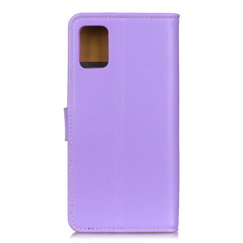 Flipové Pouzdro Na Samsung Galaxy A31 Obyčejná Umělá Kůže
