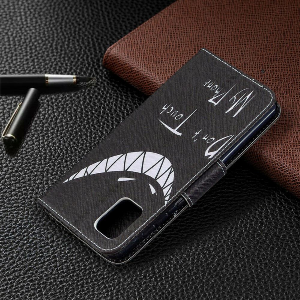 Flipové Pouzdro Na Samsung Galaxy A31 Ďábelský Telefon
