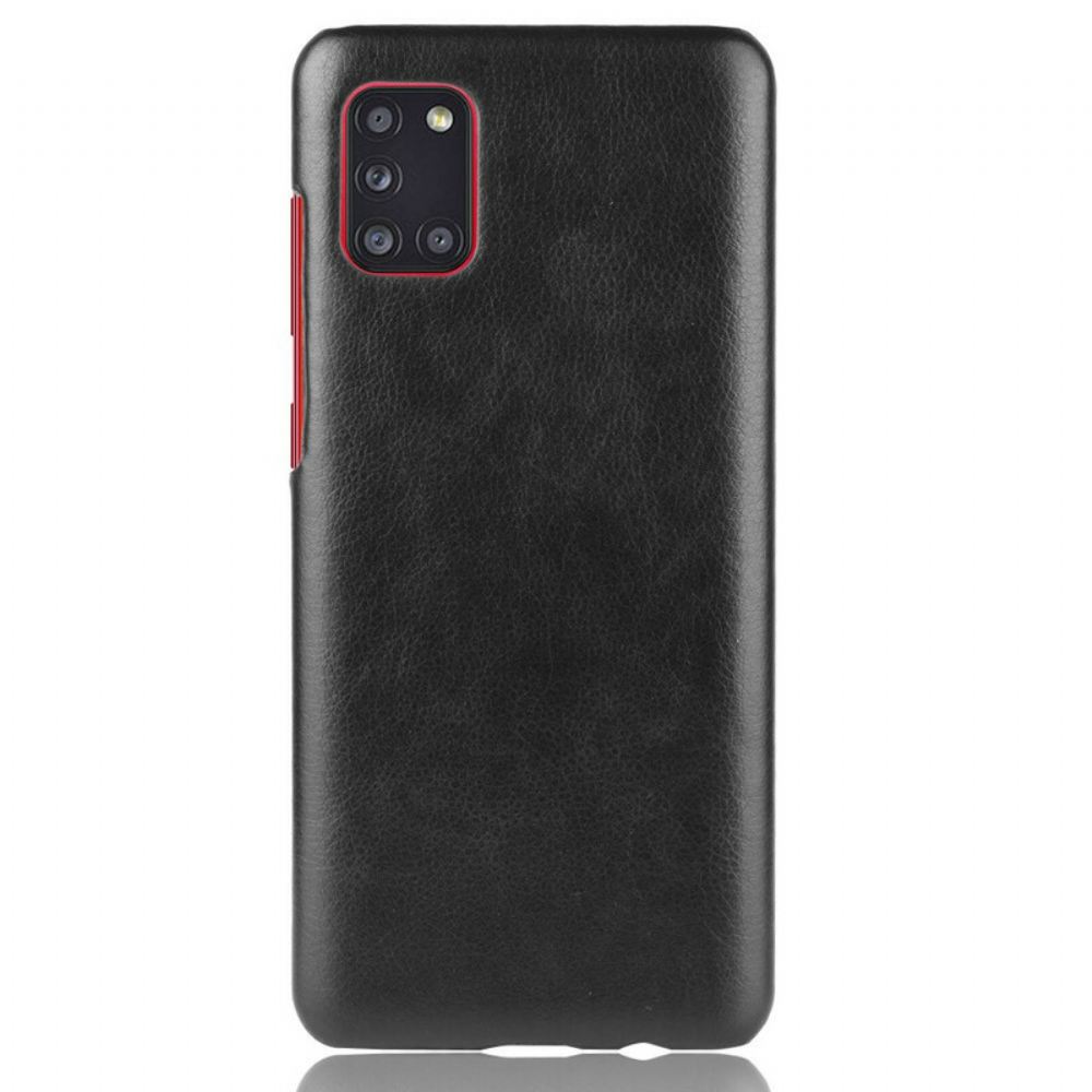 Kryt Na Samsung Galaxy A31 Efekt Kůže Litchi