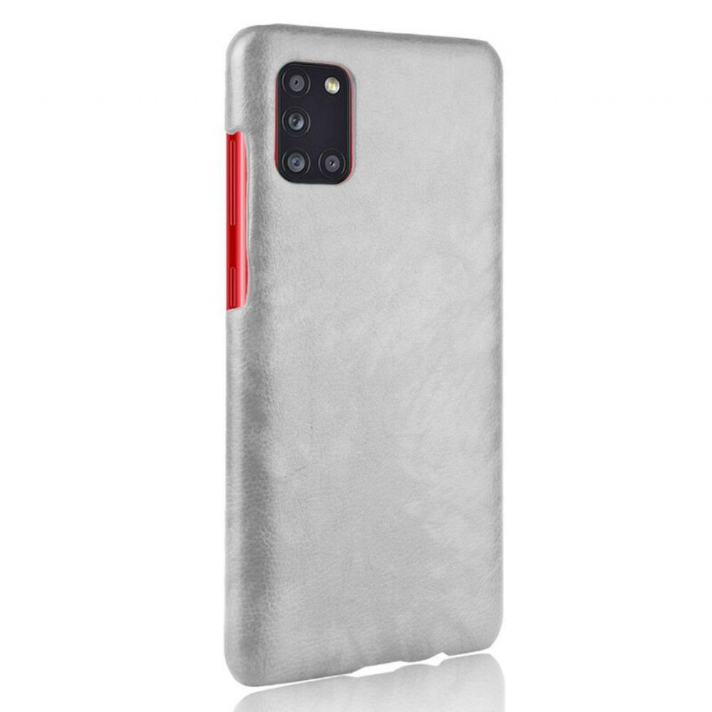 Kryt Na Samsung Galaxy A31 Efekt Kůže Litchi