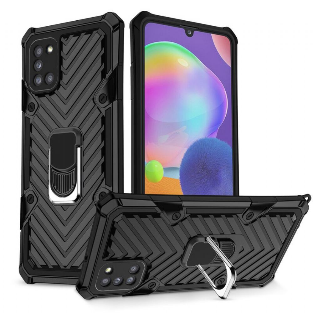 Kryt Na Samsung Galaxy A31 Hybridní S Designem Kruhové Podpory