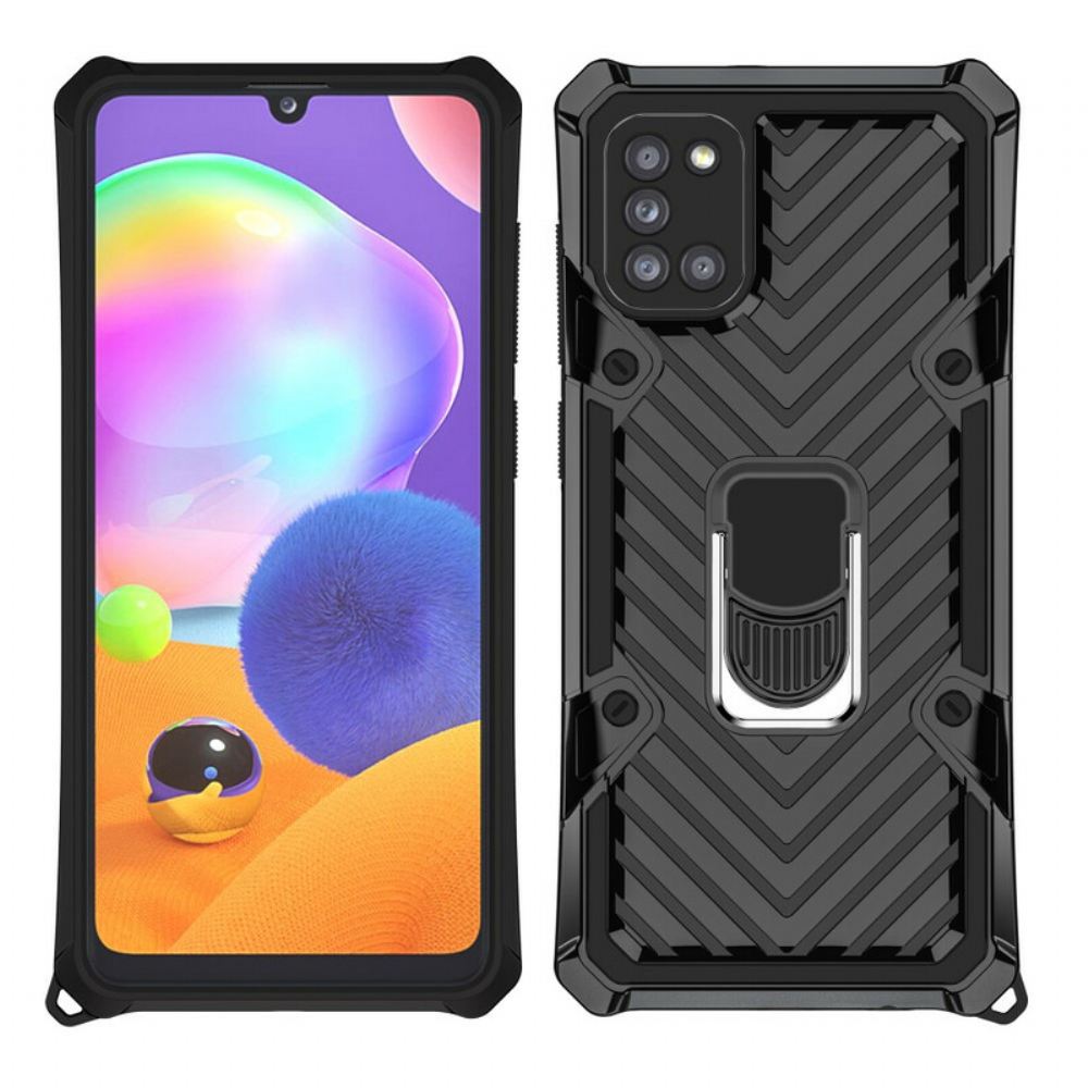 Kryt Na Samsung Galaxy A31 Hybridní S Designem Kruhové Podpory
