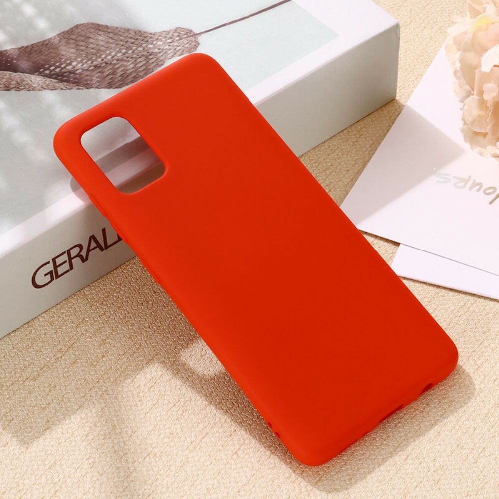 Kryt Na Samsung Galaxy A31 Tekutý Silikonový Design