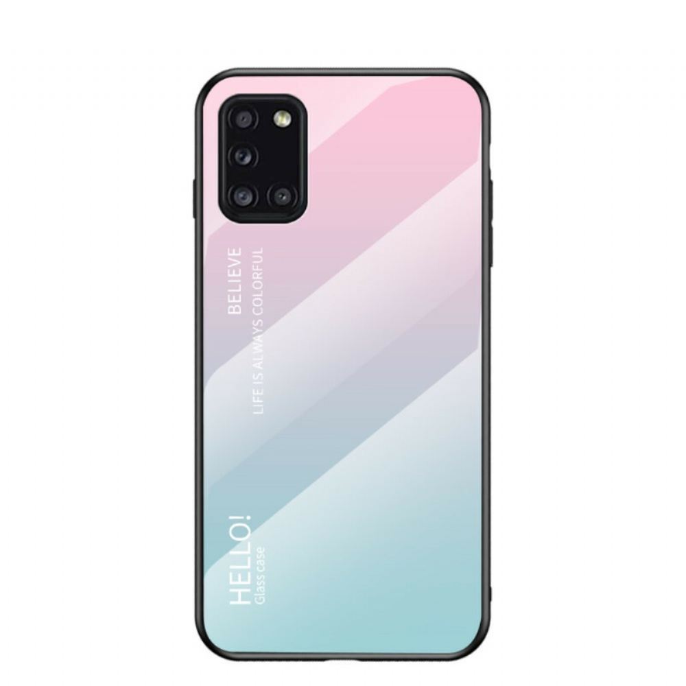 Kryt Na Samsung Galaxy A31 Tvrzené Sklo Dobrý Den