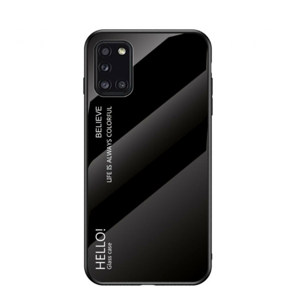 Kryt Na Samsung Galaxy A31 Tvrzené Sklo Dobrý Den