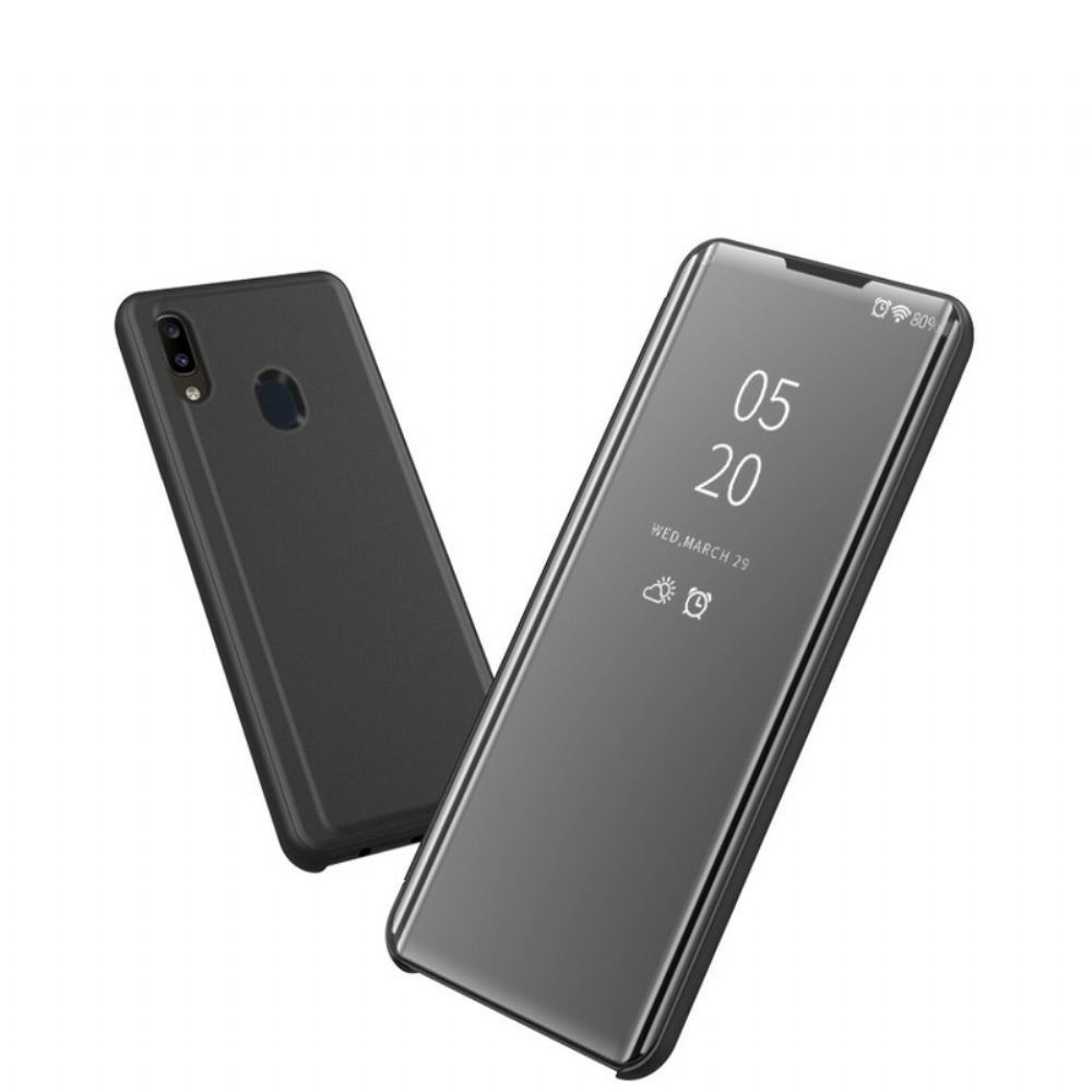 Kryty Na Mobil Na Samsung Galaxy A31 Flipové Pouzdro Zrcadlo