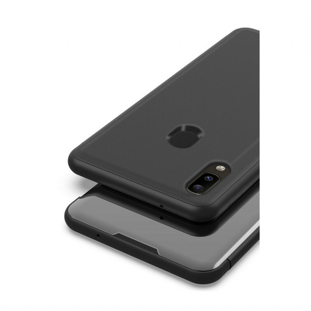 Kryty Na Mobil Na Samsung Galaxy A31 Flipové Pouzdro Zrcadlo