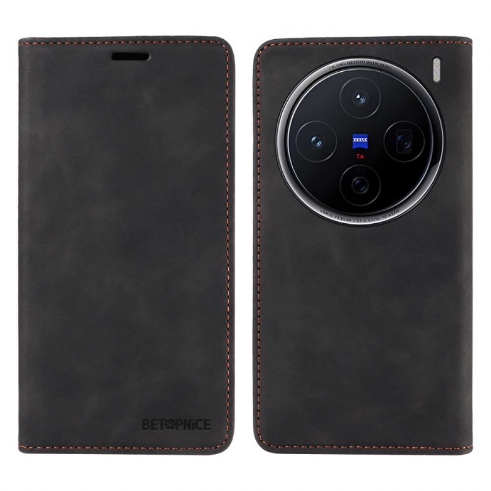 Kožené Pouzdro Folio Na Vivo X200 Betopnice