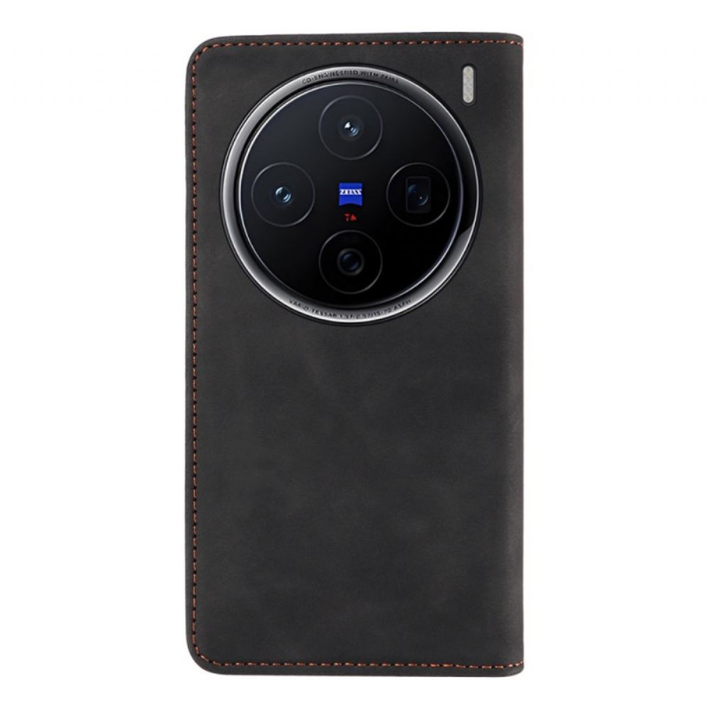 Kožené Pouzdro Folio Na Vivo X200 Betopnice