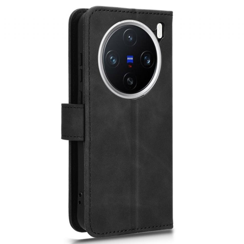 Kožený Kryt Vivo X200 Semišový Efekt