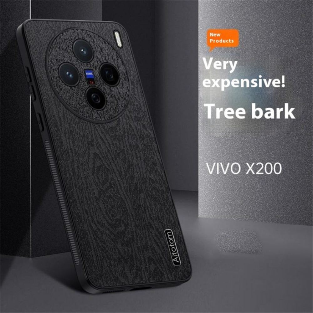 Kryt Vivo X200 Dřevěný Efekt