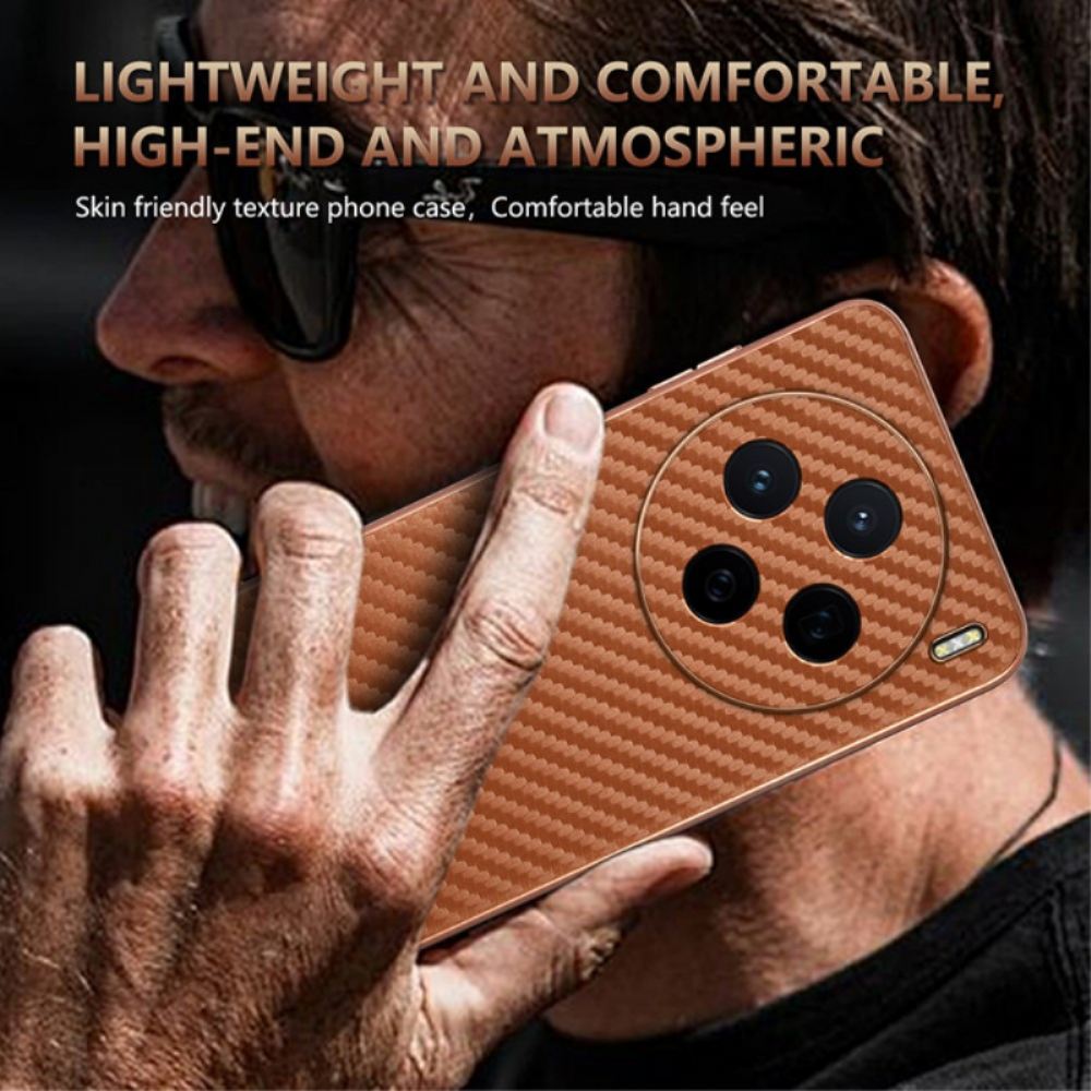 Kryt Vivo X200 Kryty Na Mobil Azns Uhlíkové Vlákno