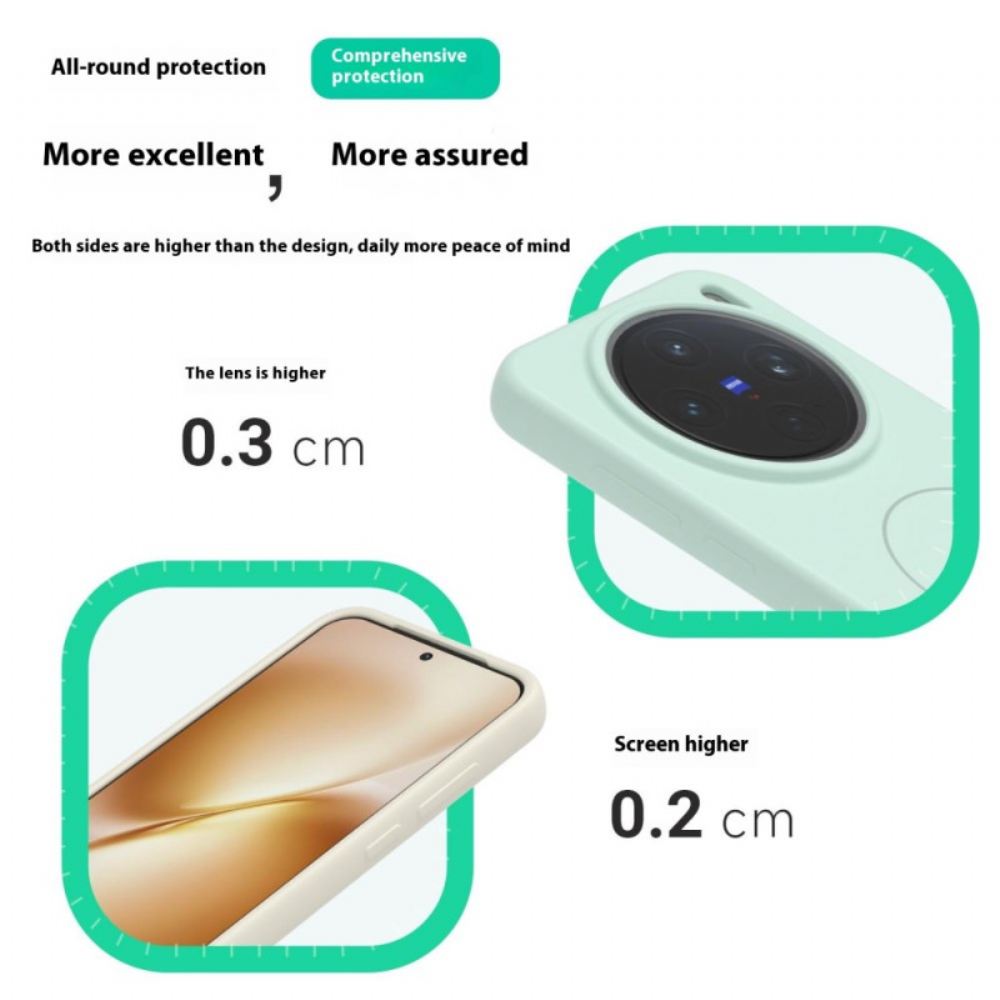 Kryt Vivo X200 Kryty Na Mobil Tekutý Silikon Magsafe