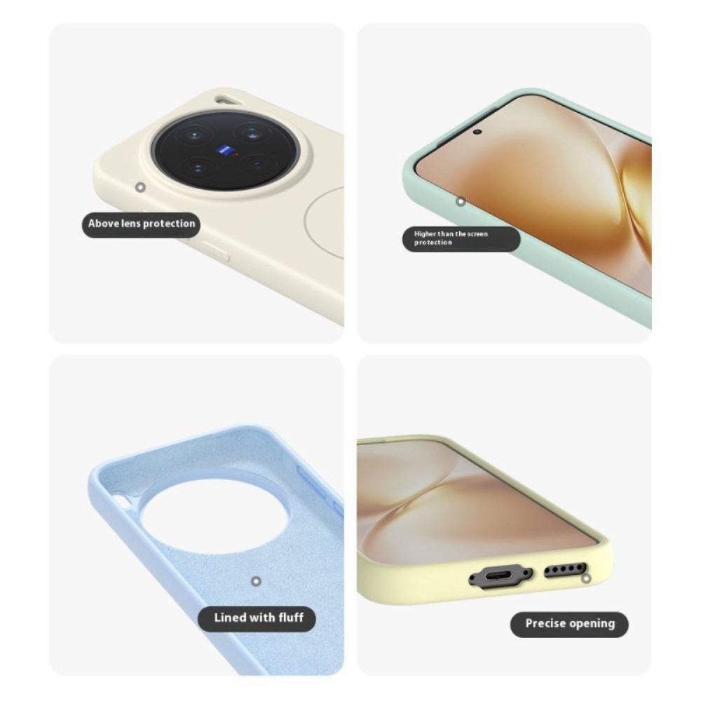 Kryt Vivo X200 Kryty Na Mobil Tekutý Silikon Magsafe