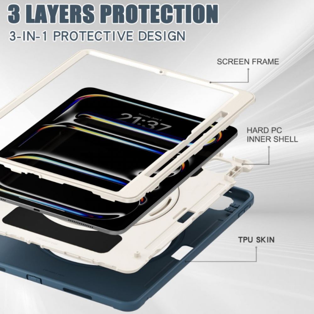 Kryt iPad Pro 13 (2024) Držák Rukojeti A Držák Stylusu