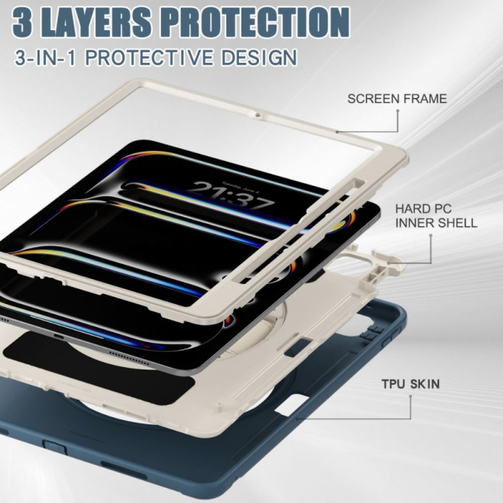 Kryt iPad Pro 13 (2024) Držák Stylusu A Slot