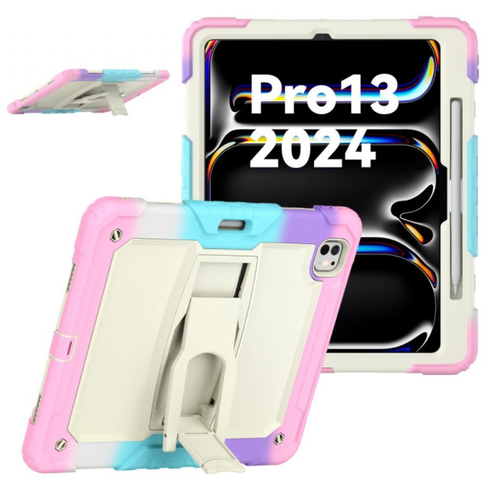 Kryt iPad Pro 13 (2024) Kryty Na Mobil Robustní S Držákem Pera A Ramenním Popruhem