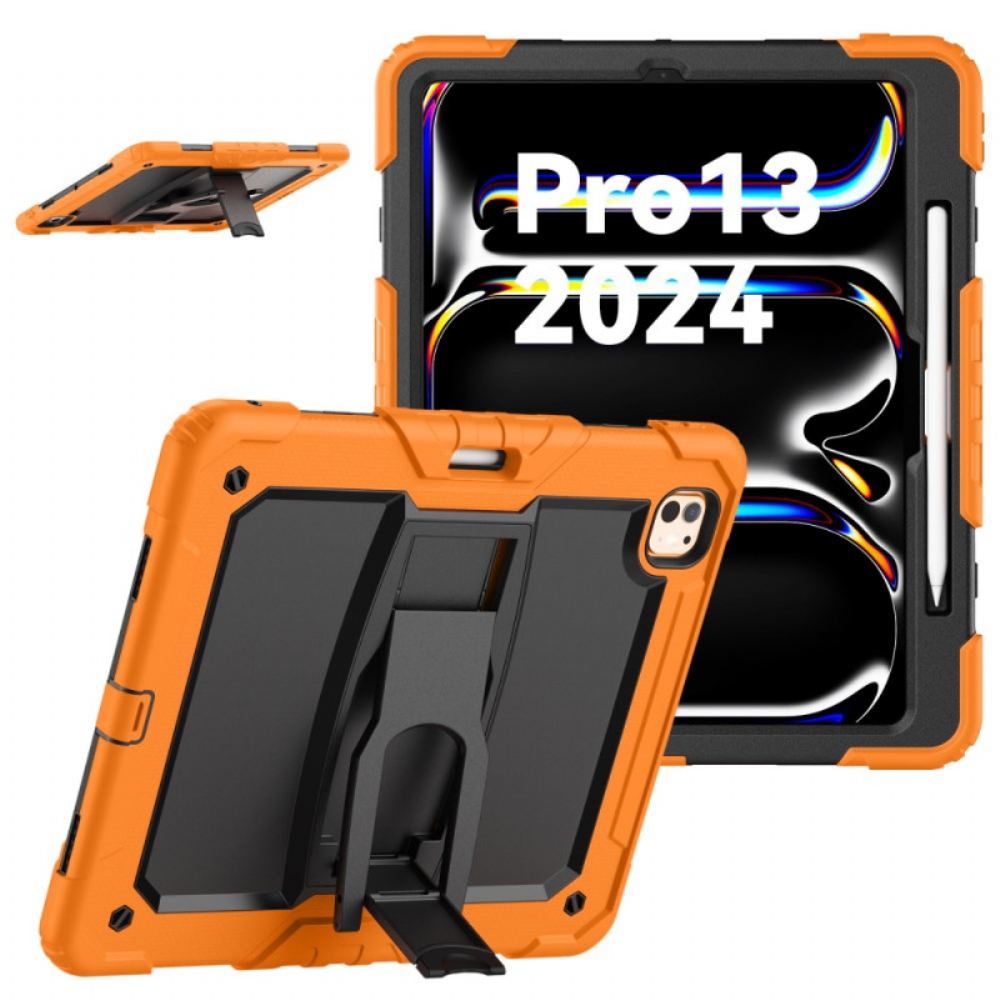 Kryt iPad Pro 13 (2024) Kryty Na Mobil Trojitá Ochrana S Ramenním Popruhem