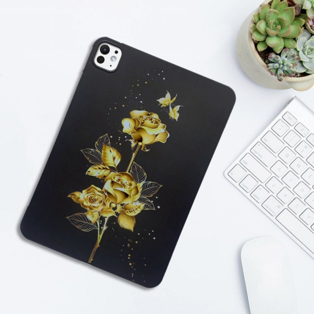 Kryt Na iPad Pro 13 (2024) Zlaté Růže