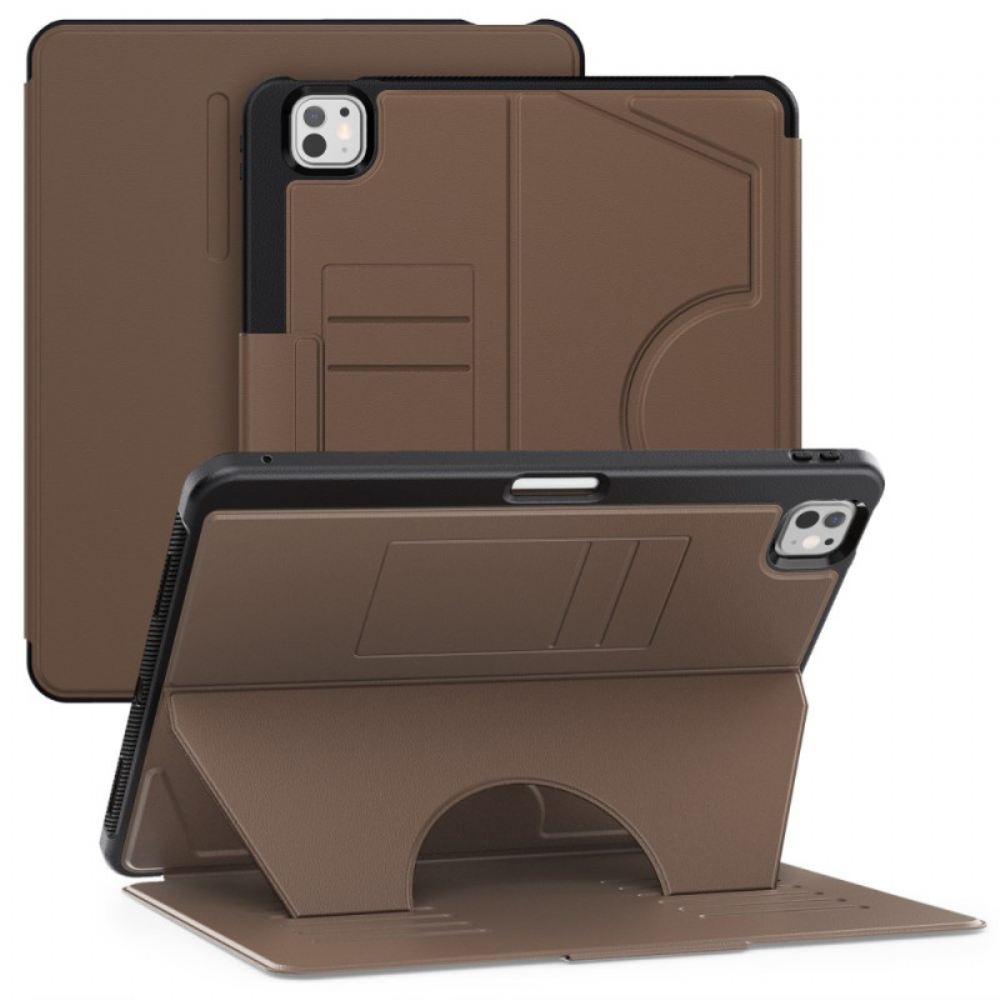 Pouzdra iPad Pro 13 (2024) Kryty Na Mobil Podpora Tvaru U A Držák Karty
