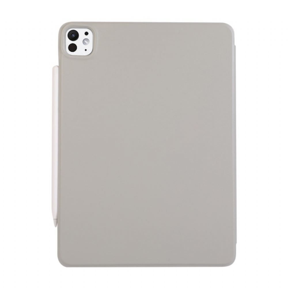 Pouzdro iPad Pro 13 (2024) Magnetické Zavírání Z Umělé Kůže
